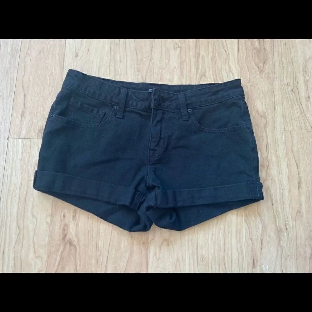 BDG Urban Outfitters black denim shorts